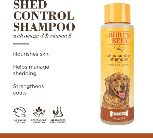 Burt's Bees Shed Control Dog Shampoo